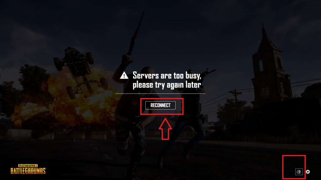 PUBG Servers are too busy
