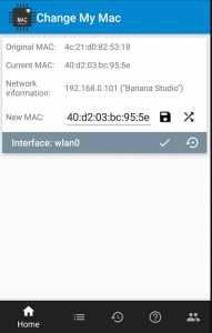 Change MAC Address Android